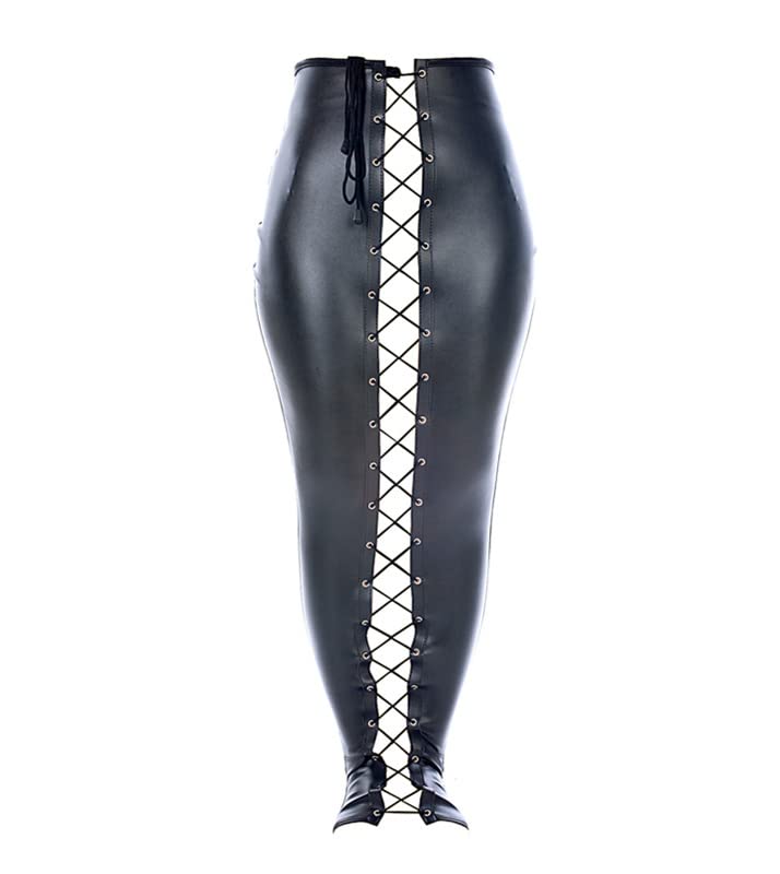 SM Bondage Camicia di forza in pelle Sirena Lingerie sexy Bondage Borsa Manette for le gambe Manette for le caviglie Sacchi for sauna erotici Lingerie BDSM Giocattoli sessuali Uomini e don