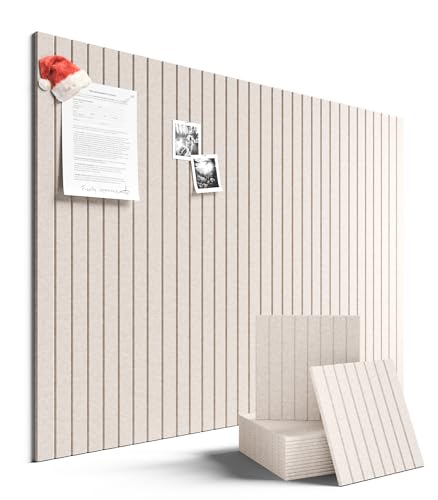 Fluxynara Large Felt Bulletin Board 48' x 36' Cork...