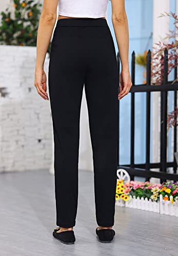 Soojun Women's Comfy Ultra Stretch Pull On Ankle Pant4