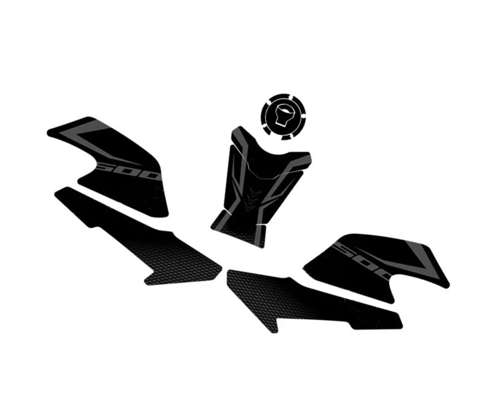 Wyhjiuy Color Motorcycle Tank Pad Sticker Decals Accessoriesr For Cb500x 2023 Traction Pad Decal(Color)