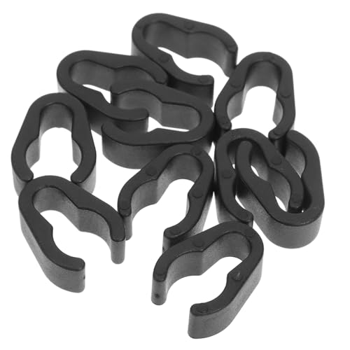 SHOWERORO 10pièces Supports De Câble Pour Microphone Pinces De Câble Plastique Pour Maison Scène