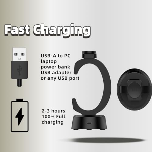Cargador compatible con Samsung Galaxy Watch 6 y 4 con cable de repuesto USB 5