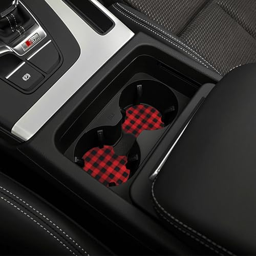 Portavasos para Auto Negro con Cuadros 2 pzas miniatura 7