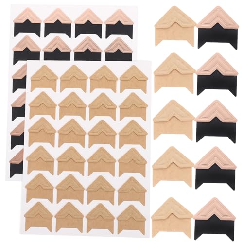 TEHAUX Photo Album Corners Self-Adhesive Photo Stickers for DIY Scrapbook Decor Card Making