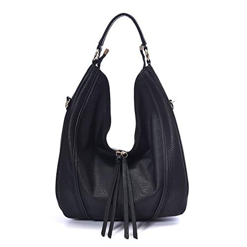 Bolsos hobo para mujer, bolsos de mano sobredimensionados de cuero PU, bandoleras y bolsos tote elegantes para invierno miniatura 1