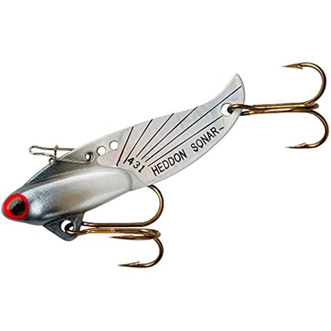 Heddon Sonar Flash Lure's (Silver, 1 7/8-Inch, 1/4-Ounce) Cover