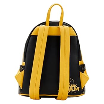 Loungefly DC Comics czarny ADAM Light UP mini plecak Cosplay