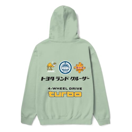 HUF X Toyota Land Cruiser Sahara Rally Pullover Hoodie Sweatshirt2