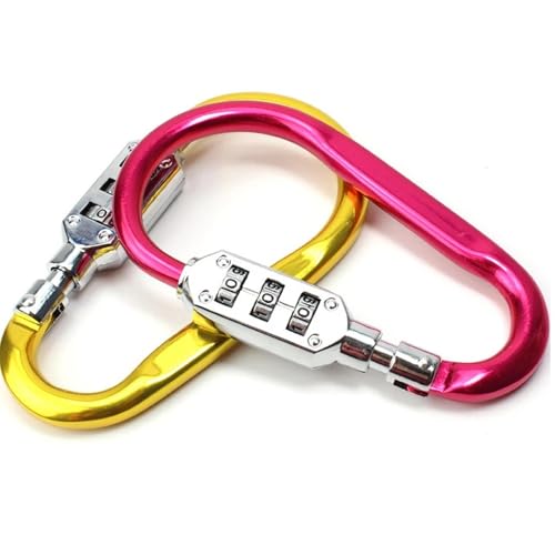 Cadenas de voyage MMS228 rose avec mot de passe à 3 codes - 6