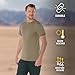 Rothco Quick Dry Moisture Wicking T-Shirt – Performance Gym Workout Tee Shirt, AR 670-1 Coyote Brown, XL