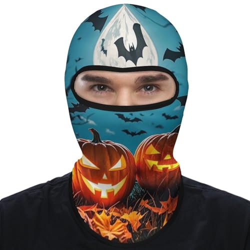 Balaclava para hombre y mujer, máscara para esquí y ciclismo de cara completa miniatura 7