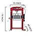 KATOOL 100 Ton Press Force Capacity Air Hydraulic Shop Press Hydraulic Press Equipment