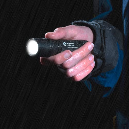 Waterproof-Police-Issue-LED-Torch-LED-Flashlight-Aluminum