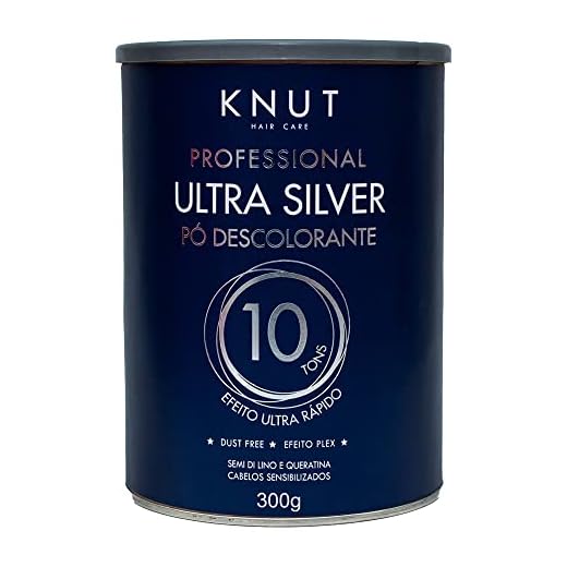 PO DESCOLORANTE KNUT SILVER ULTRA PREMIUM 300 G, KNUT Hair Care