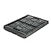 keeeper Stabile Klappbox Ida, Stabiler Kunststoff (PP), 32 l, 48 x 35 x 23 cm, Ida, Schwarz