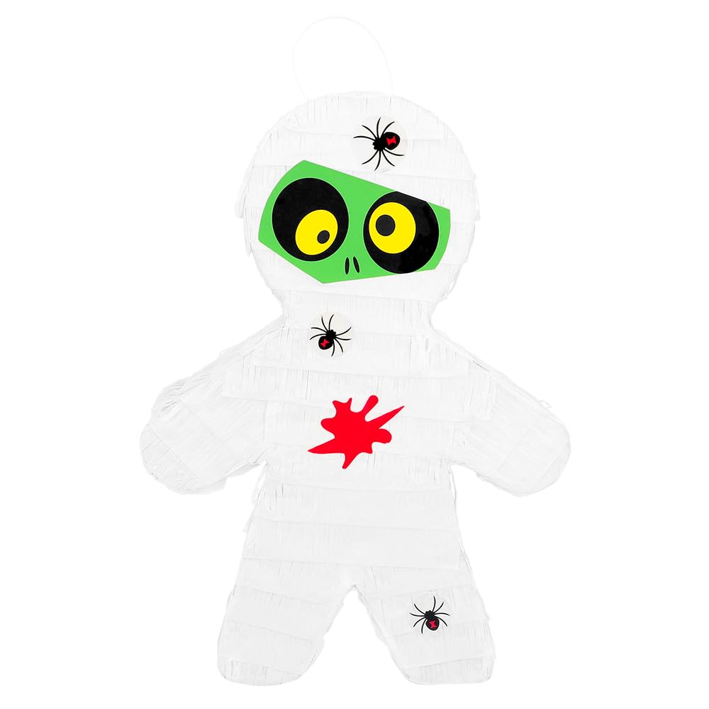 Boland 30983 - Pinata Mummy, 45 x 33 x 10 cm, Hanging Decoration, Decoration for Birthday, Theme Party and Carnival