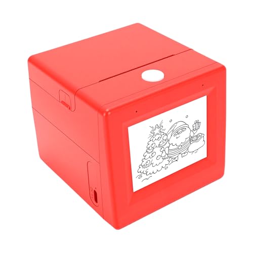 Image of AI Voice Sticker Printer 2.8 Inch HD Screen Voice Activated Thermal Printer with Color Pens & Premium Paper for Study Notes, Diary, and Craft - Wireless Bluetooth WiFi Portable