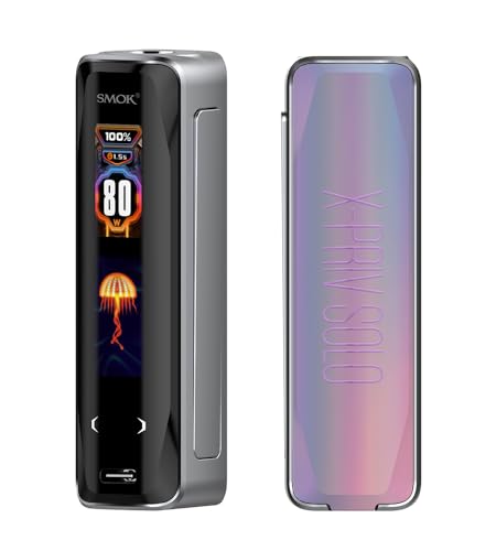 SMOK X-Priv Solo Box Mod 80W | 510 Base X Priv Solo Mod Support TF-D Sub Tank E-Cigarette DTL Vaporisateur - Sans nicotine ni tabac