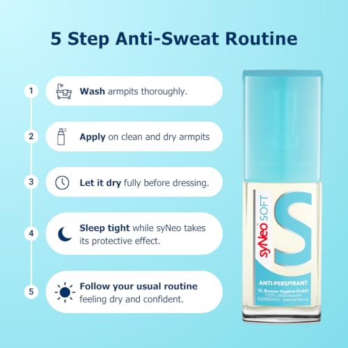 syNeo SOFT Sensitive Antiperspirant Spray - Fórmula Extra Suave miniatura 3