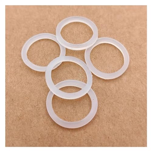 プリズムと万華鏡 10 個シリコンワッシャー 19.05 20 25 ミリメートル CO2 集束レンズミラー用 理科教室光学キット (Color : 10Pcs, Size : 19.05mm)