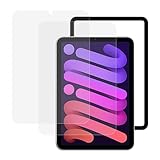 KPNS アンチグレア 日本素材製 iPad mini 7 第7世代 A17 Pro 2024 / iPad mini 6 第6世代 用 さらさら ガラスフィルム サラサラ 強化ガラス 反射防止 指紋防止 指滑り ゲーム用 保護フィルム【2枚セット】ガイド枠付き