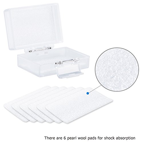 Jjc Camera Battery Case Holder Box For Canon Lp-E17 Lp-E10 Lp-E6 Lp-E6N,Nikon En-El15A En-El14,Fujifilm Np-W126 Np-W126S,Sony Np-Fw50 Np-Fw100 And More Camera Battery Pack Below 2.36" X 1.65" X 0.94" #TOP1