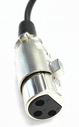 Zdycgtime 10Ft/3M Xlr Y Splitter Patch Cable, 1 Xlr Female To 2 Rca Male Stereo Plug Adapter Cable #TOP2