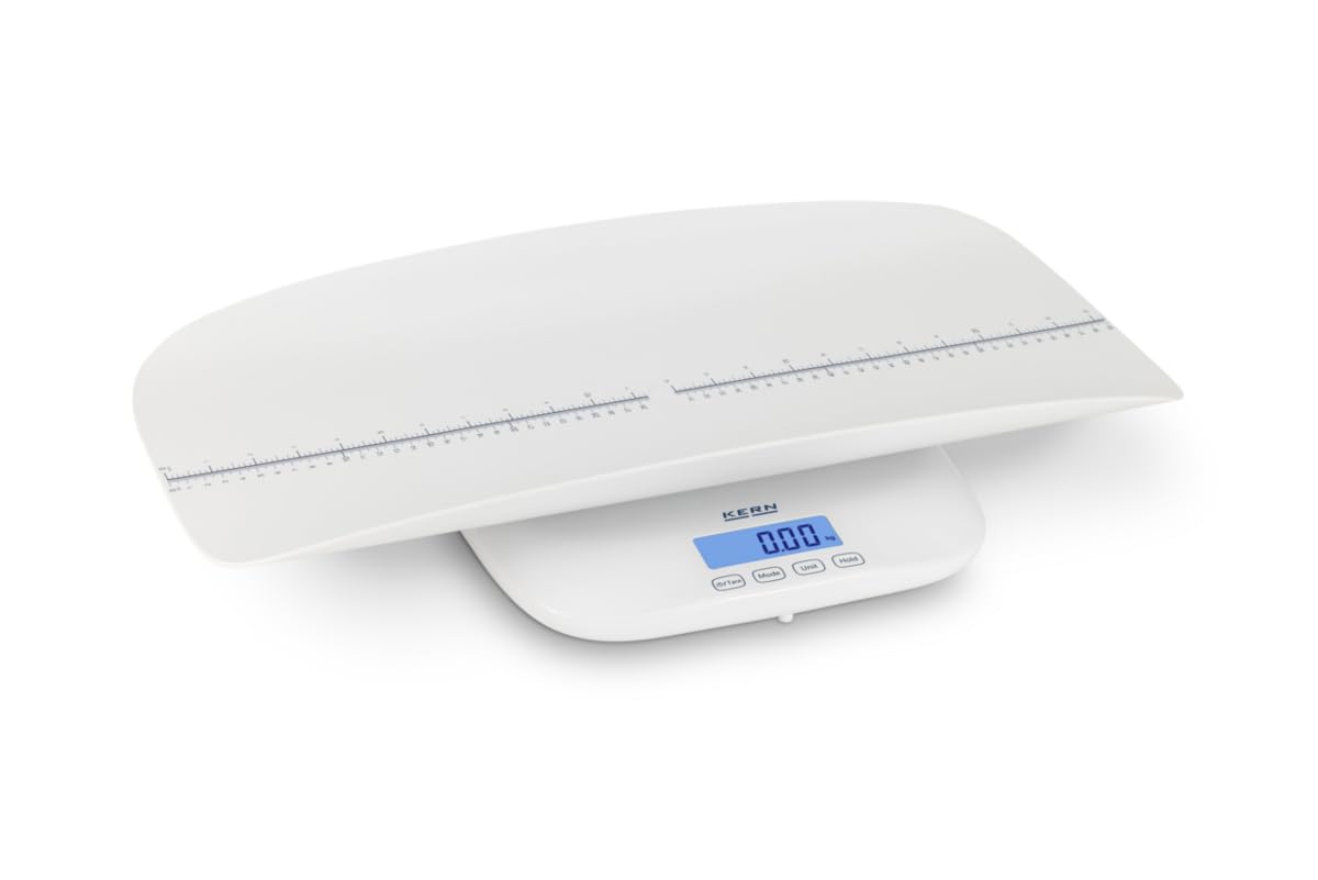 KERN MBF 100K-2 - Bilancia per bambini e bambini con funzione genitore-figlio, leggibilità [d]: 0,01 | 0,05 kg, portata massima di pesata: 20 | 100 kg