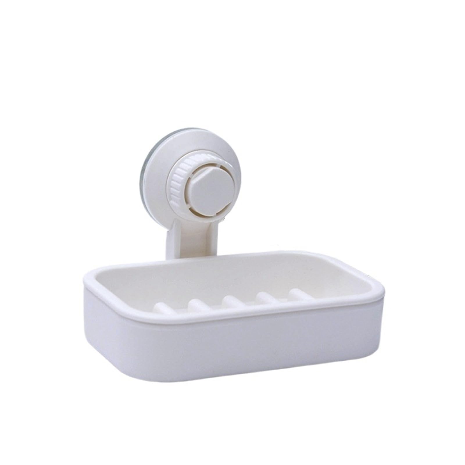 Mkyyioed White Soap Dish Shower Soap Holder With Suction Cup