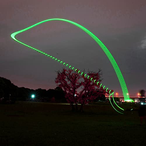 Tosy Patented Boomerang - 3 Super Bright Leds, Rechargeable, Auto Light Up, Launcher & Flying Disc/Frisbee Included, Perfect Outdoor Games, Birthday & Camping Gift For Men/Boys/Teens/Kids #TOP4