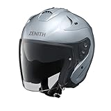 ヤマハ(Yamaha)バイクヘルメット ジェット YJ-17 ZENITH-P クリスタルシルバー XL (頭囲 60cm~61cm未満) 90791-2322X
