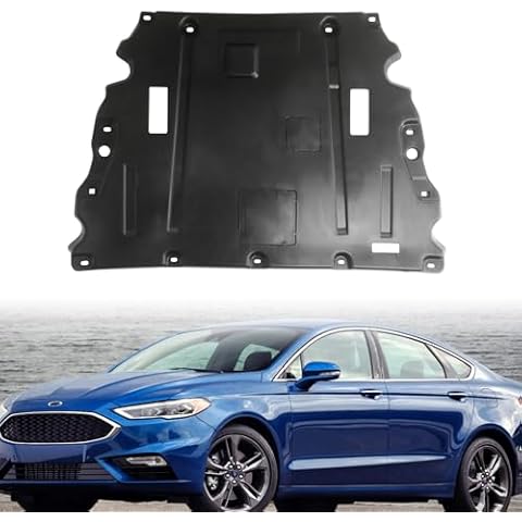 Tyrigion for 2013-2018 Lincoln MKZ for 2013-2018 Ford Fusion Front Under Engine Splash Shield Cover