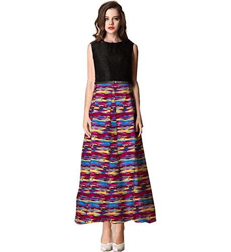 Royal Export Womens Silk a-line Dress