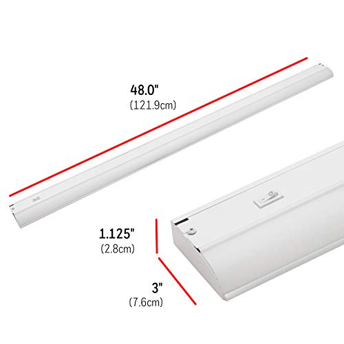 48 Inch Hardwired Under Lights, On/Off Only