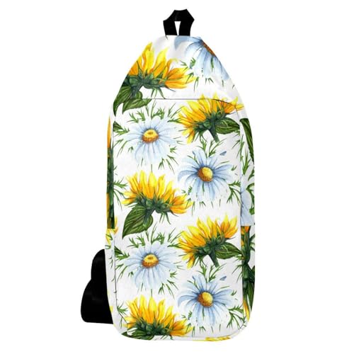 Mochila bandolera para senderismo multicolor, ideal para viajes y actividades al aire libre