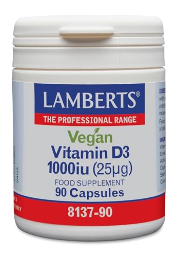 Lamberts Vegan Vit D3 1000Ui 90Cap L813790 1 Unidad 200 g