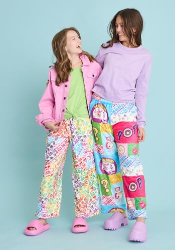 Image of iscream Dum Dums Print Big Girls Silky Soft Plush Fleece Pants Collection