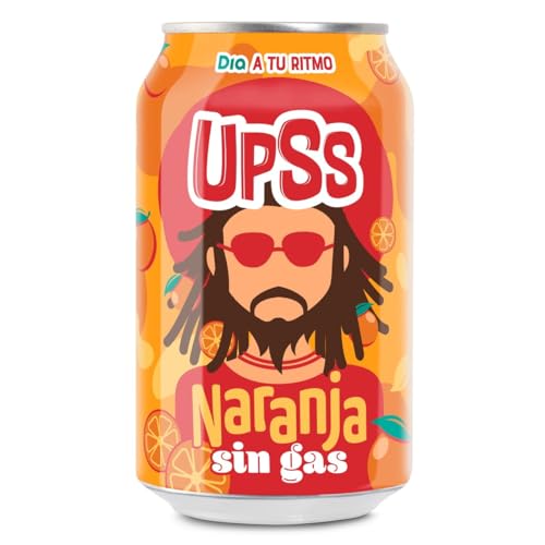 DIA UPSS refresco de naranja sin gas lata 33 cl