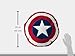 MARVEL Captain America 'Civil War' Shield Decorative Pillow, 1 Count (Pack of 1)