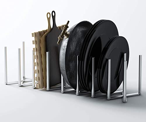 Ikea VARIERA Pot Lid Organizer, Stainless Steel