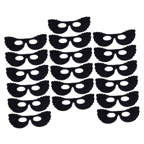 TOVINANNA Eye Mask Bulk 100 Sheets Bamboo Charcoal Fiber Moist Heat/cooling Eye Compress Skin Care Disposable