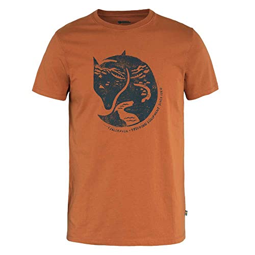 Fjällräven Herren Arctic Fox T-Shirt, Terracotta Brown, XL