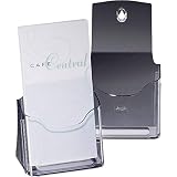 Sigel LH113 Table-Top Literature Holder Acrylic, with 1 Compartment, Clear, for DL