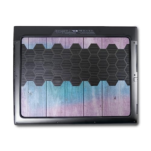 Image of MightySkins Skin Compatible with Alienware M18 R1 (2023) Full Wrap Kit - Wood Pastel | Protective, Durable, and Unique Vinyl Decal wrap Cover | Easy to Apply & Change Styles | Made in The USA