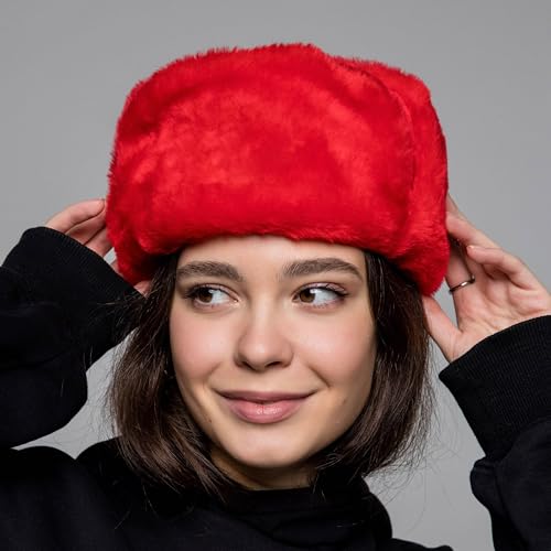 Image of BELEON Ushanka Russian Hat with Ear Flaps