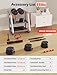 UKEEP Adjustable Dumbbell Set, 55/70/90lbs Free Weight Set with Connector, 3 in1 Dumbbells Set Used as Dumbbell/Barbell/Kettlebell, Fitness Exercises for Home Gym Suitable Men/Women