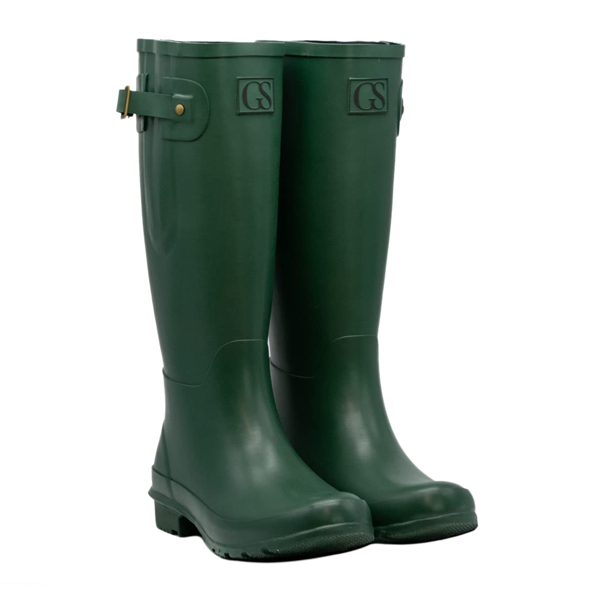 GS Equestrian Mens Hexworthy Wellington Adjustable, Colourful and  Comfortable Wellies