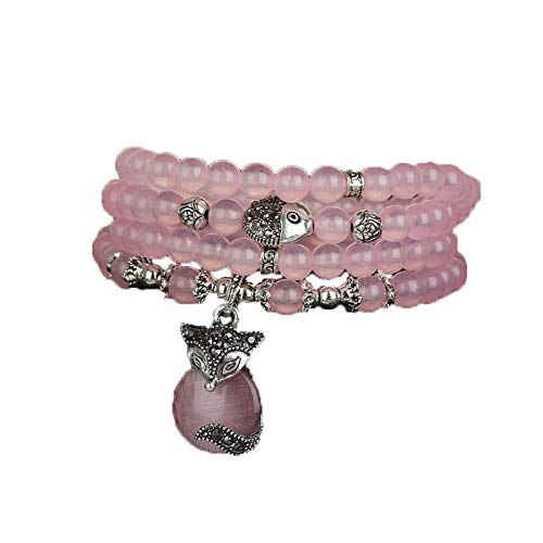 Bracelet en cristal rose naturel le cadeau idéal pour exprimer votre affection