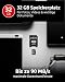 Intenso Premium microSDHC 32GB Class 10 UHS-I Speicherkarte inkl. SD-Adapter (bis zu 90 MB/s), schwarz
