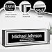 Desk Name Plate Personalized, Custom Name Plate for Desk, Acrylic Desktop Accessories, Office Gift & Decor for Women Men, Teacher Nurse Boss Employee Appreciation Gifts